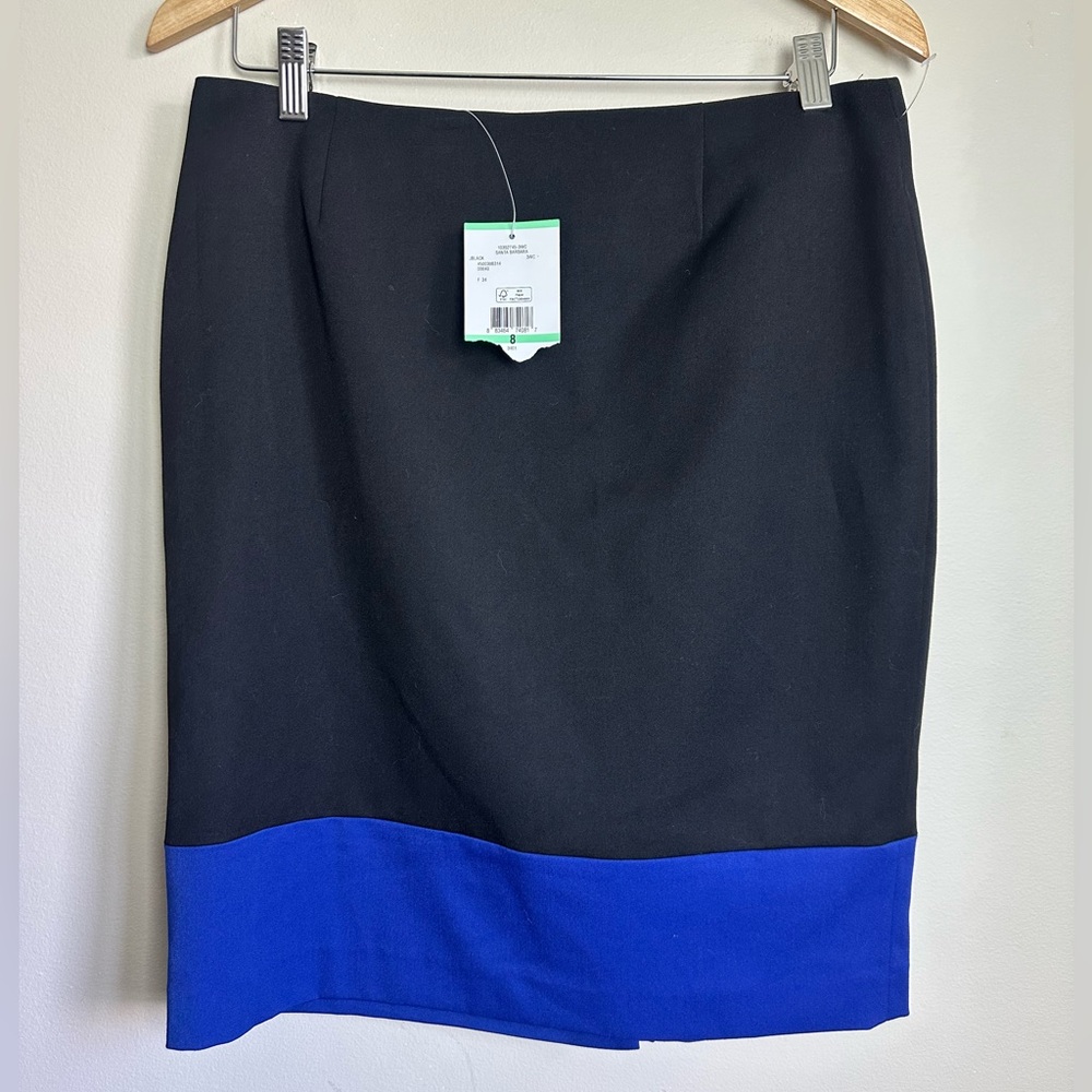 Jones wear Size 8 Black Pencil Skirt Knee-Length Workwear